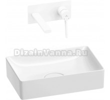 Комплект 2 в 1 Wellsee Pure BY Wellsee 201000715 глянцевый белый, матовый белый, С ВНУТРЕННЕЙ ЧАСТЬЮ