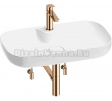 Комплект 5 в 1 Wellsee Croquis 2.0 201004124 глянцевый белый, розовое золото