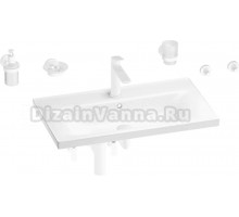 Комплект 10 в 1 Wellsee FreeDom 201007095 глянцевый белый, матовый белый