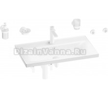 Комплект 10 в 1 Wellsee FreeDom 201007100 глянцевый белый, матовый белый