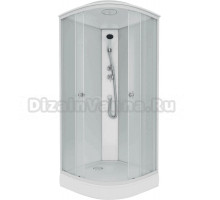 Душевая кабина Niagara Promo P90/17/MT 215x90, профиль белый