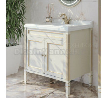 Тумба с раковиной Caprigo Albion Promo 90 светлый беж