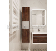 Шкаф-пенал для ванной STWORKI Вестервик 30 орех каньон