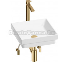 Комплект 5 в 1 Wellsee Doux 201004153 глянцевый белый, золото