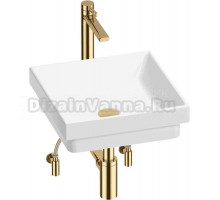 Комплект 5 в 1 Wellsee Doux 201004158 глянцевый белый, золото