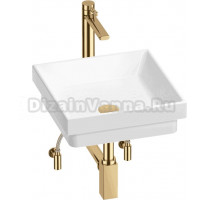 Комплект 5 в 1 Wellsee Doux 201004168 глянцевый белый, золото