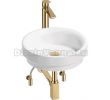 Комплект 5 в 1 Wellsee Doux 201004213 глянцевый белый, золото