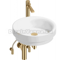 Комплект 5 в 1 Wellsee Doux 201004248 глянцевый белый, золото