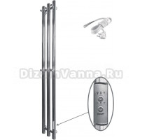 Полотенцесушитель электрический Маргроид Inaro Inaro-12012-025 120x15 см, подключение справа, хром, I-образный