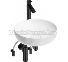 Комплект 5 в 1 Wellsee Chalice Perfection 201004292 глянцевый белый, матовый черный