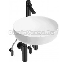 Комплект 5 в 1 Wellsee Chalice Perfection 201004297 глянцевый белый, матовый черный