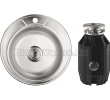 Комплект Мойка РМС MD6-49 + Измельчитель Bone Crusher BC 910-AS