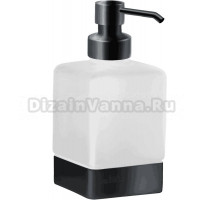 Дозатор для жидкого мыла Inda Lea A1812ZNE21 настольный, черный