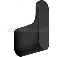 Крючок Inda Mito A2020ANE матовый черный, на шурупах