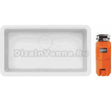 Комплект Мойка Omoikiri Tarento 83-WH, белая + Измельчитель Nagare slim 900