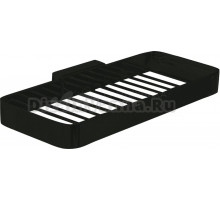 Полка Inda Lea A1851ANE черная матовая