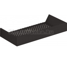 Полка Inda Indissima A88510NE черная матовая