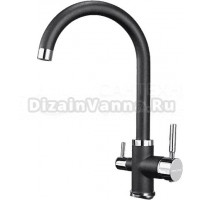 Смеситель для кухни KRONA Brunnen H270 1 black