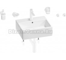 Комплект 9 в 1 Wellsee Graceful Pro 201006690 глянцевый белый, матовый белый