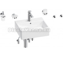 Комплект 9 в 1 Wellsee Graceful Pro 201006691 глянцевый белый, хром