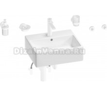 Комплект 9 в 1 Wellsee Graceful Pro 201006700 глянцевый белый, матовый белый