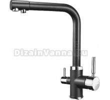 Смеситель для кухни KRONA Brunnen H315 1 black