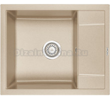 Мойка кухонная KRONA Flugel WR600-500 1 60х50 см, sand