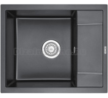 Мойка кухонная KRONA Flugel WR600-500 1 60х50 см, black