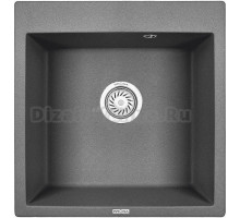 Мойка кухонная KRONA Quadrat W510-520 1 51х50 см, graphite