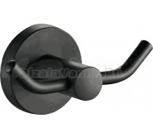 Крючок D-lin D282111 черный, на шурупах