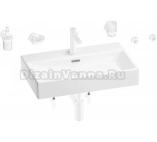 Комплект 9 в 1 Wellsee Graceful Pro 201006710 глянцевый белый, матовый белый