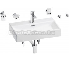 Комплект 9 в 1 Wellsee Graceful Pro 201006711 глянцевый белый, хром