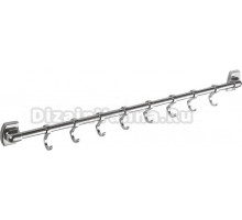 Крючок D-lin D201812 хром, на шурупах