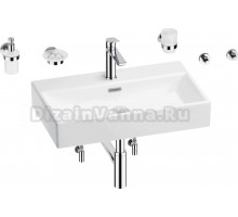 Комплект 9 в 1 Wellsee Graceful Pro 201006731 глянцевый белый, хром