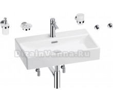 Комплект 9 в 1 Wellsee Graceful Pro 201006736 глянцевый белый, хром