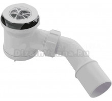 Сифон для поддона McAlpine MRS2C 40 мм, белый