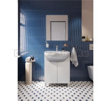 Мебель для ванной комнаты DIWO Адлер 65 напольная, глянцевая белая