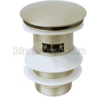 Донный клапан для раковины Bronze de Luxe 008/1CG без перелива, матовое золото