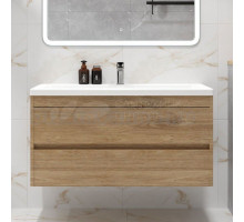 Тумба под раковину без столешницы Art&Max Family-M 100, подвесная, harbor golden