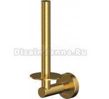 Держатель для запасных рулонов WHITECROSS Ergo ER2264GLB брашированный золотой