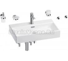 Комплект 9 в 1 Wellsee Graceful Pro 201006746 глянцевый белый, хром