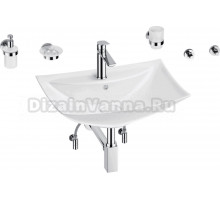 Комплект 9 в 1 Wellsee Cerulean 201006761 глянцевый белый, хром