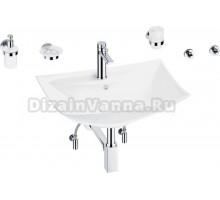 Комплект 9 в 1 Wellsee Cerulean 201006766 глянцевый белый, хром