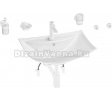 Комплект 9 в 1 Wellsee Cerulean 201006770 глянцевый белый, матовый белый