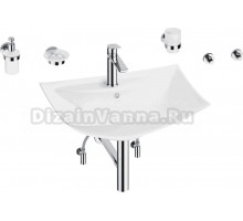 Комплект 9 в 1 Wellsee Cerulean 201006771 глянцевый белый, хром