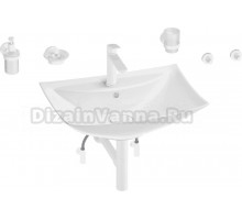 Комплект 9 в 1 Wellsee Cerulean 201006775 глянцевый белый, матовый белый