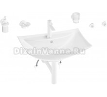 Комплект 9 в 1 Wellsee Cerulean 201006780 глянцевый белый, матовый белый