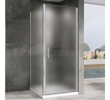 Душевой уголок Abber Sonnenstrand AG04060M-S85M 85x60, профиль хром, стекло матовое