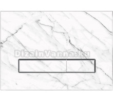 Кнопка смыва для унитаза Lavinia Boho RelFix 38050903 искусственный камень, цвет statuary, с антибактериальным покрытием