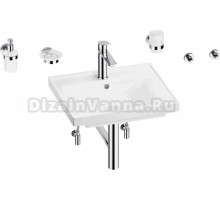 Комплект 9 в 1 Wellsee FreeDom 201006821 глянцевый белый, хром